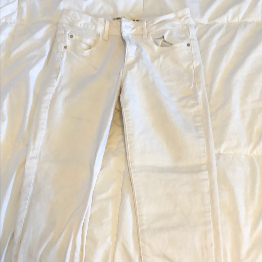 Garage White Jeans